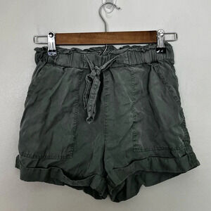 Aerie • Army Green Lyocell Shorts